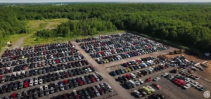 Car junk yard in Ontario, KennyUPull